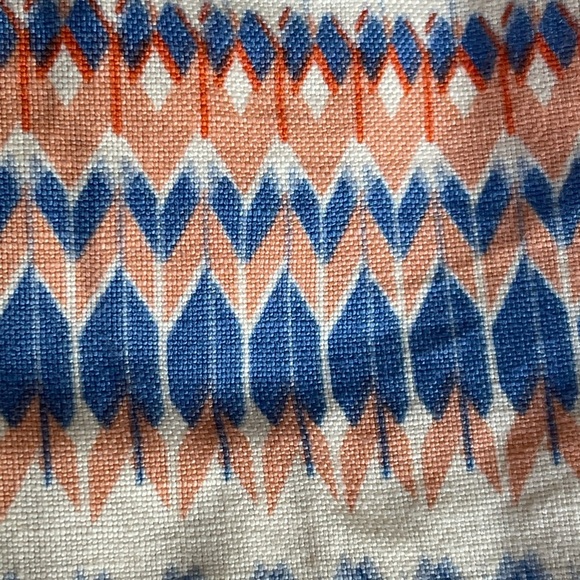 🔥SALE🔥J. CREW LINEN BLEND BOHEMIAN GEOMETRIC SHORTS SZ 8 - Picture 2 of 6